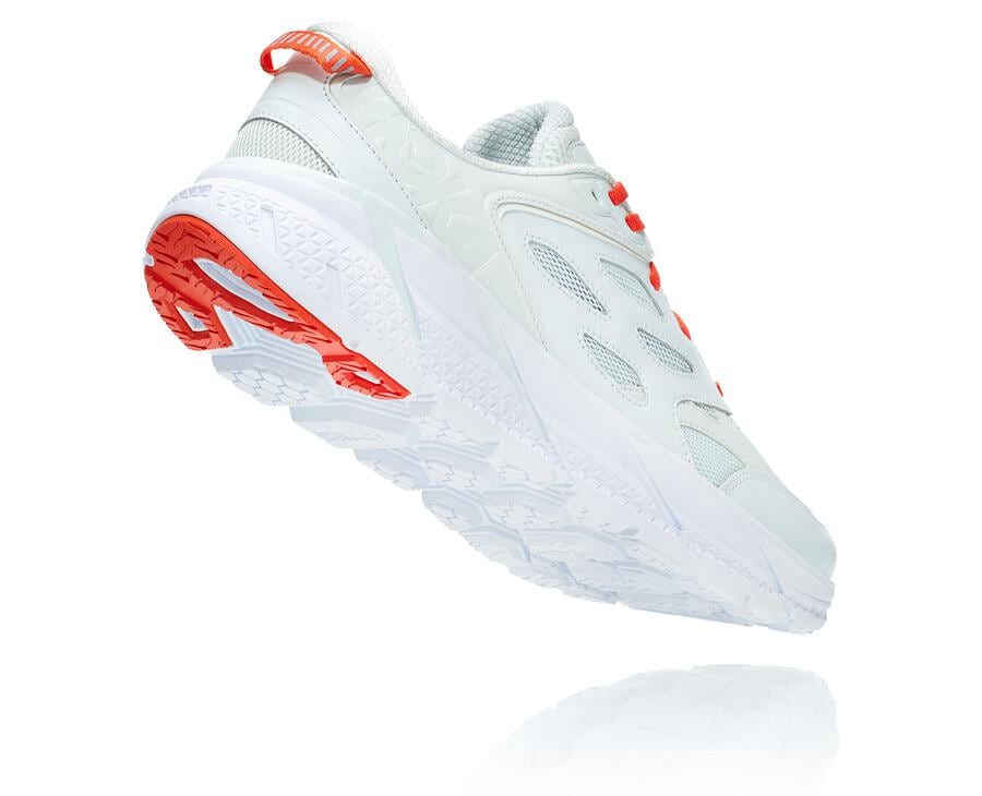 Hoka One One Koşu Ayakkabısı Kadın Mavi/Kırmızı - Clifton L - DS5980743